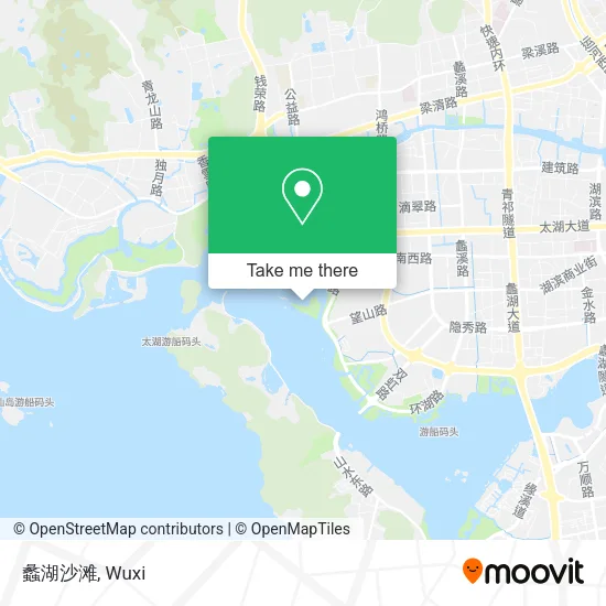 蠡湖沙滩 map