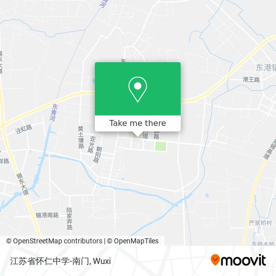 江苏省怀仁中学-南门 map