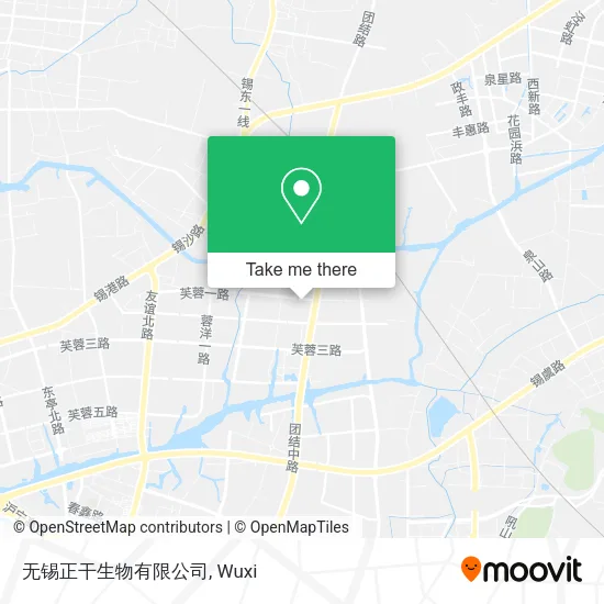 无锡正干生物有限公司 map