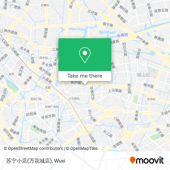 苏宁小店(万花城店) map