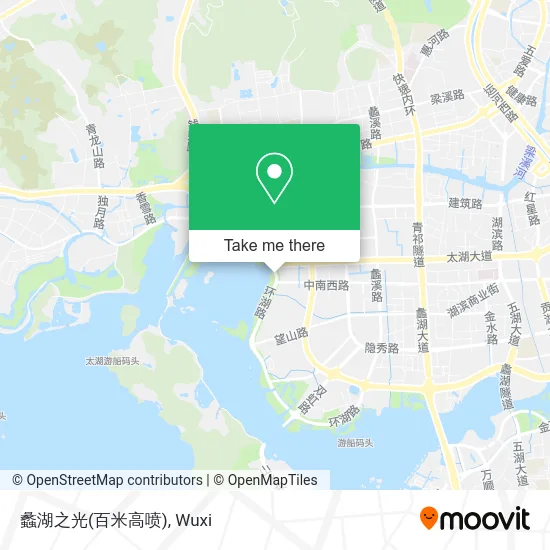 蠡湖之光(百米高喷) map