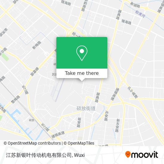 江苏新银叶传动机电有限公司 map
