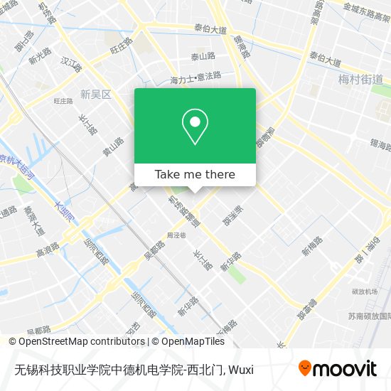 无锡科技职业学院中德机电学院-西北门 map