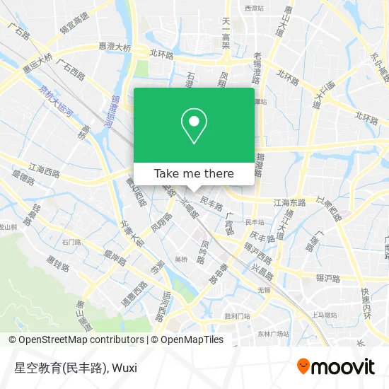 星空教育(民丰路) map