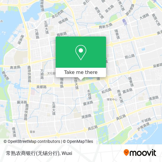 常熟农商银行(无锡分行) map