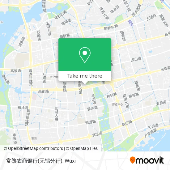 常熟农商银行(无锡分行) map