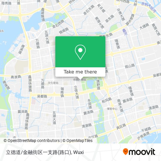 立德道/金融街区一支路(路口) map