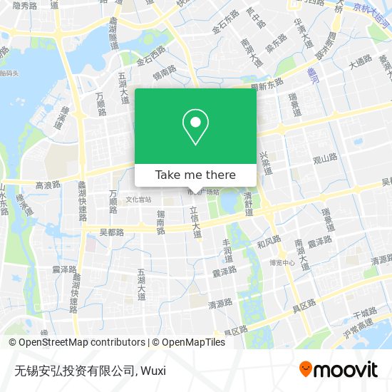 无锡安弘投资有限公司 map