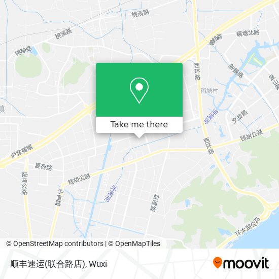 顺丰速运(联合路店) map