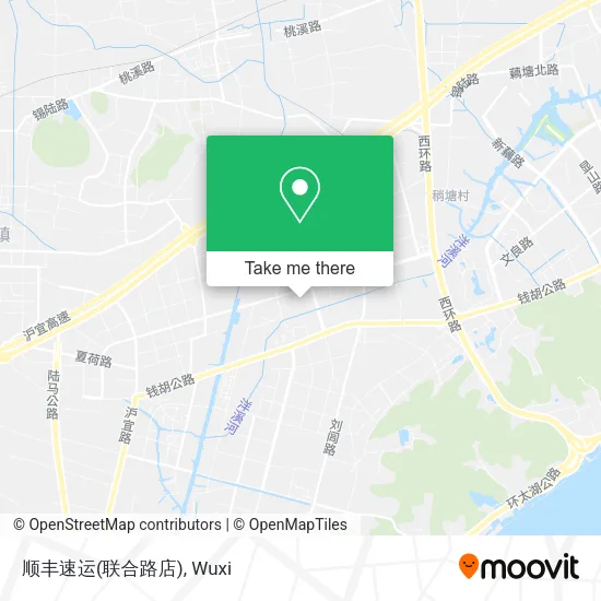顺丰速运(联合路店) map