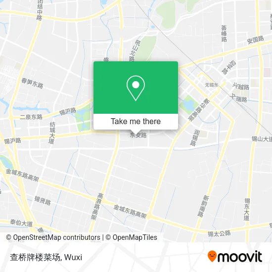 查桥牌楼菜场 map