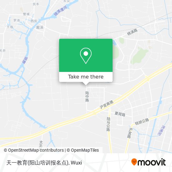 天一教育(阳山培训报名点) map