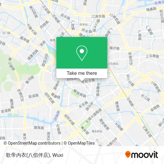 歌帝内衣(八佰伴店) map