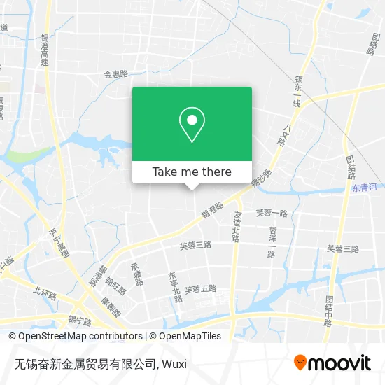 无锡奋新金属贸易有限公司 map