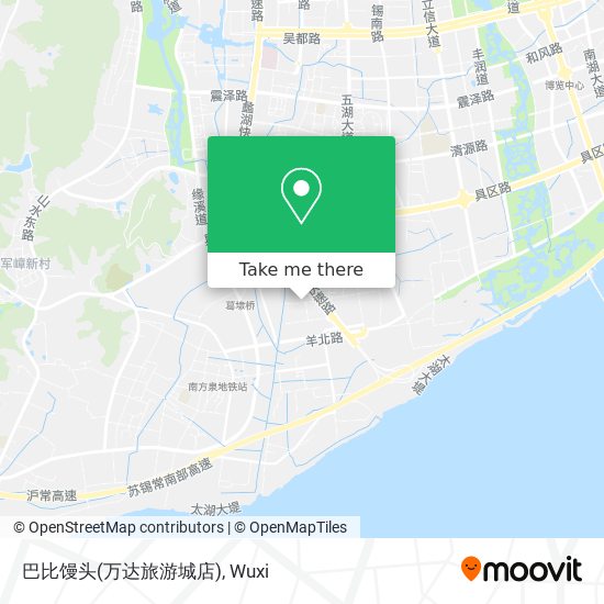 巴比馒头(万达旅游城店) map