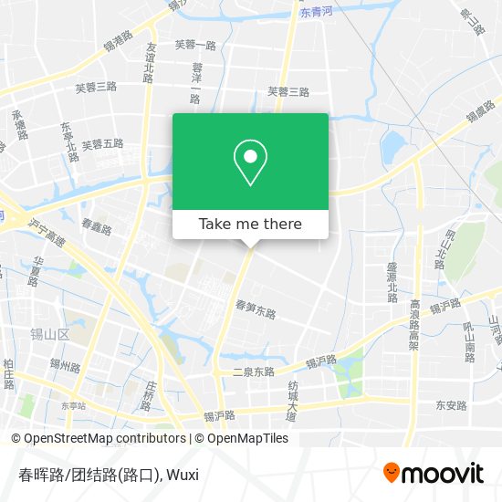 春晖路/团结路(路口) map