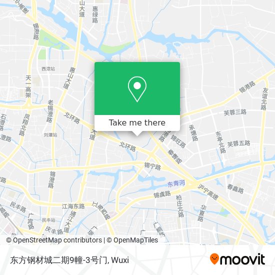 东方钢材城二期9幢-3号门 map