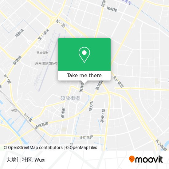 大墙门社区 map