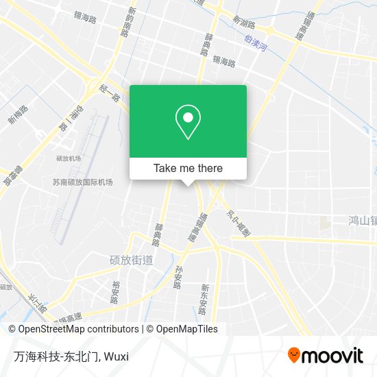 万海科技-东北门 map