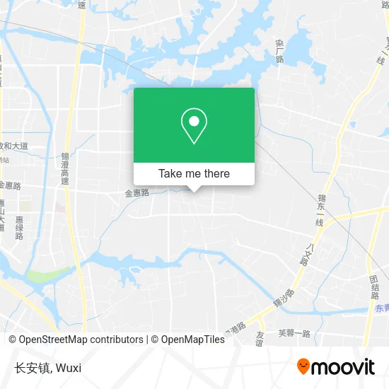 长安镇 map
