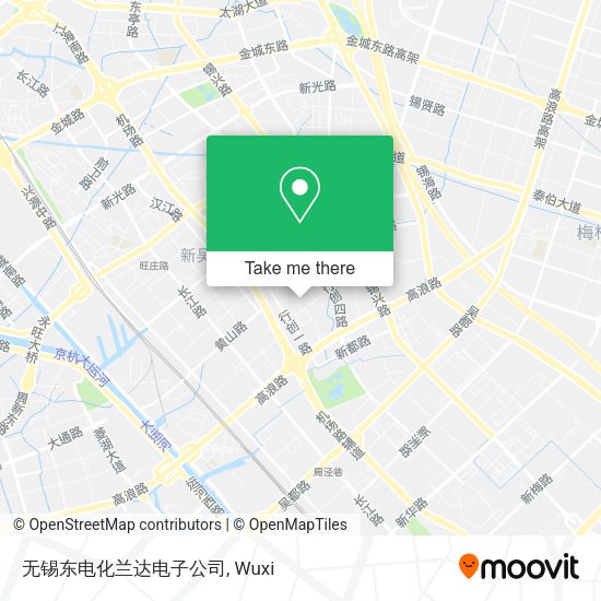 无锡东电化兰达电子公司 map