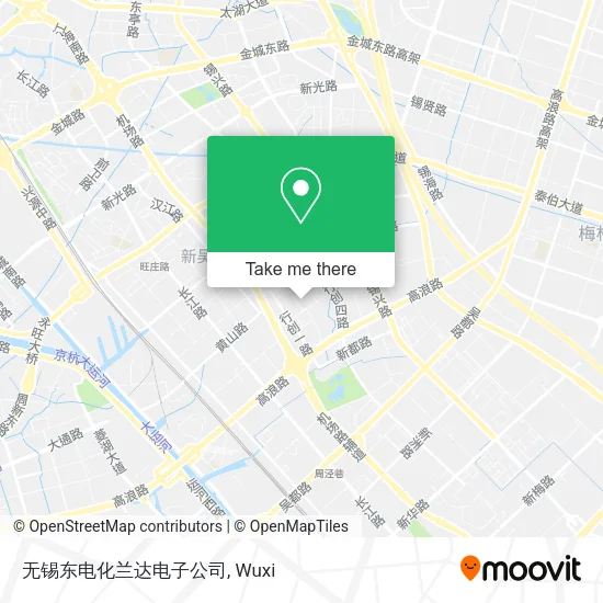无锡东电化兰达电子公司 map