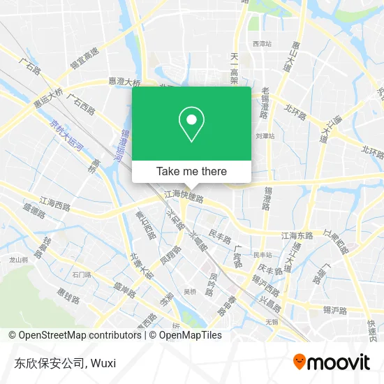 东欣保安公司 map