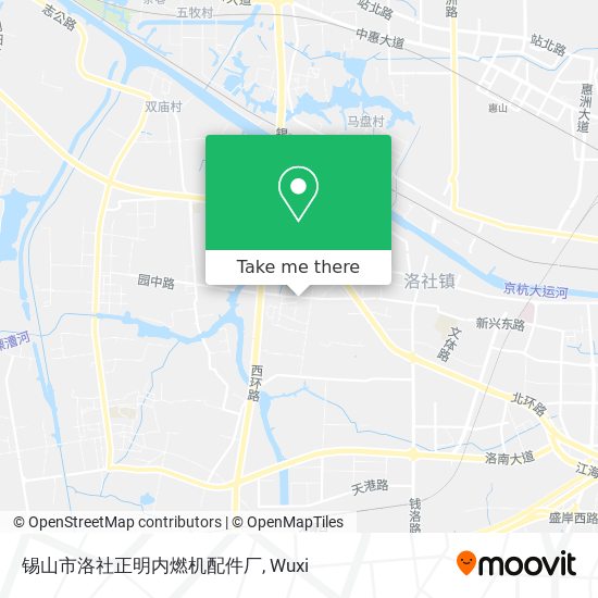 锡山市洛社正明内燃机配件厂 map
