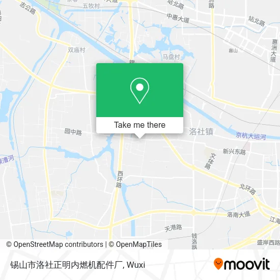 锡山市洛社正明内燃机配件厂 map