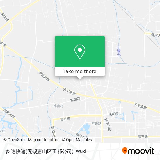 韵达快递(无锡惠山区玉祁公司) map