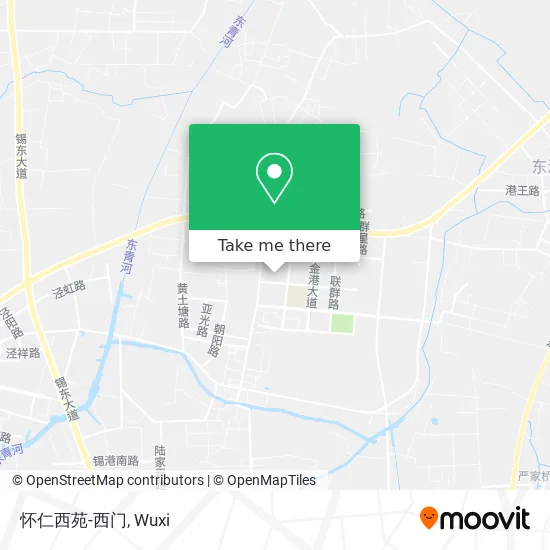 怀仁西苑-西门 map