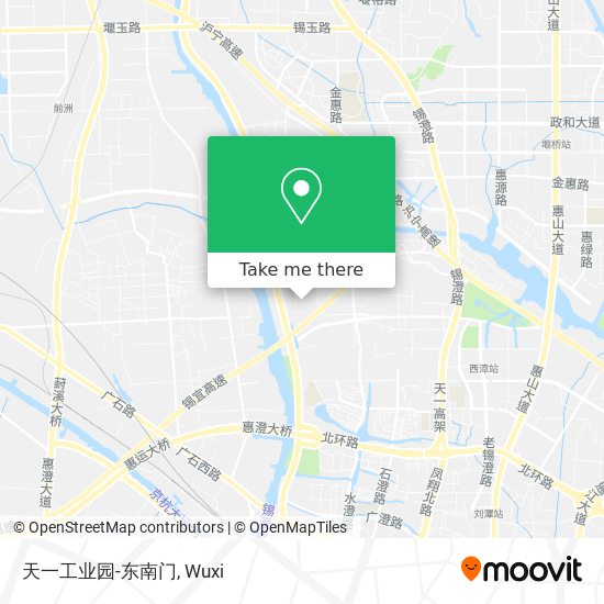 天一工业园-东南门 map
