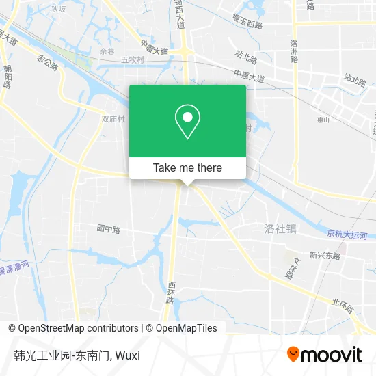 韩光工业园-东南门 map