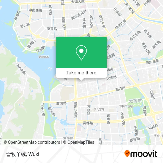 雪牧羊绒 map