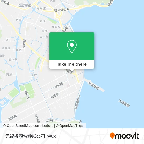 无锡桥颂特种纸公司 map