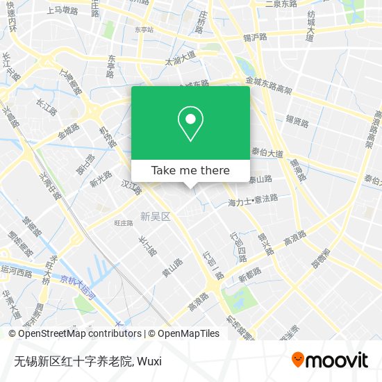 无锡新区红十字养老院 map