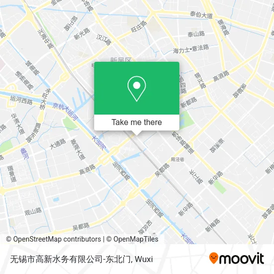 无锡市高新水务有限公司-东北门 map