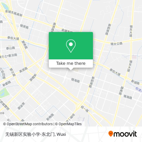 无锡新区实验小学-东北门 map