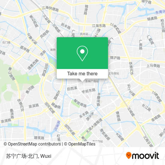 苏宁广场-北门 map