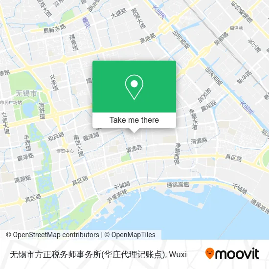 无锡市方正税务师事务所(华庄代理记账点) map