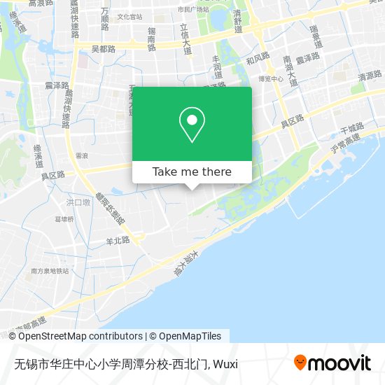 无锡市华庄中心小学周潭分校-西北门 map
