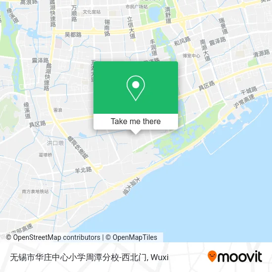 无锡市华庄中心小学周潭分校-西北门 map
