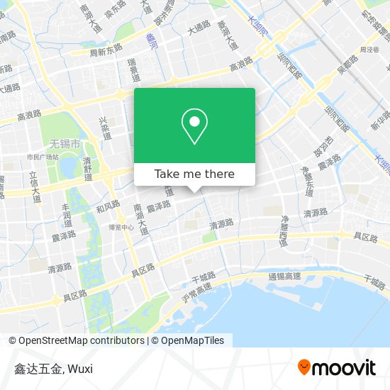 鑫达五金 map