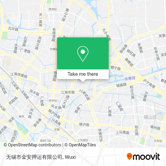 无锡市金安押运有限公司 map
