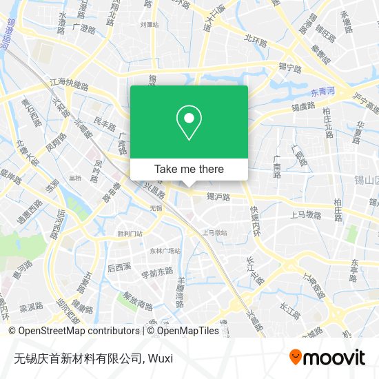 无锡庆首新材料有限公司 map