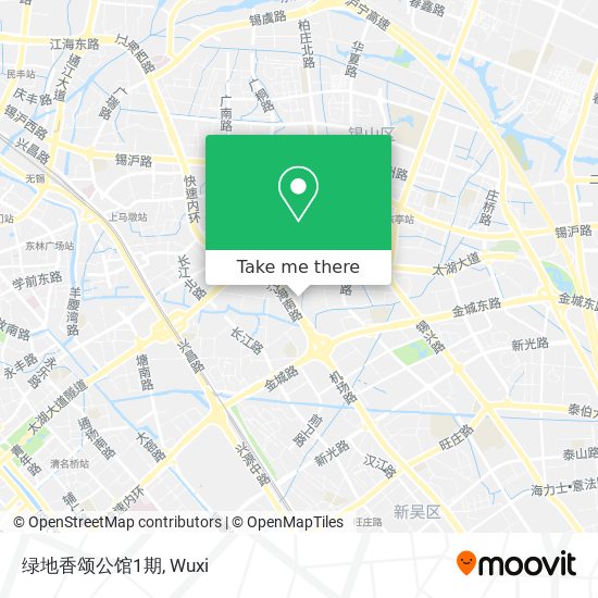 绿地香颂公馆1期 map