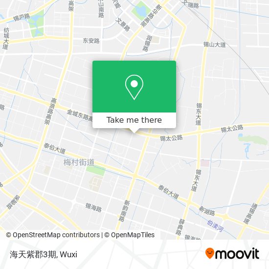 海天紫郡3期 map