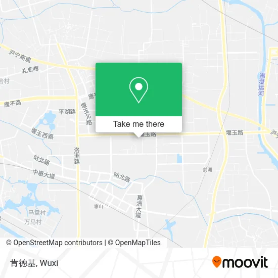肯德基 map