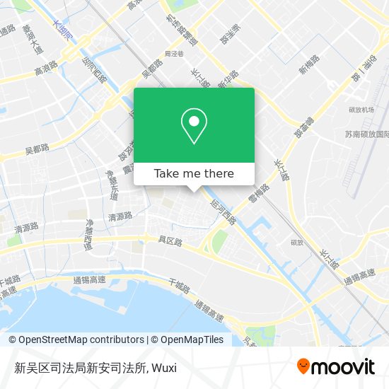 新吴区司法局新安司法所 map