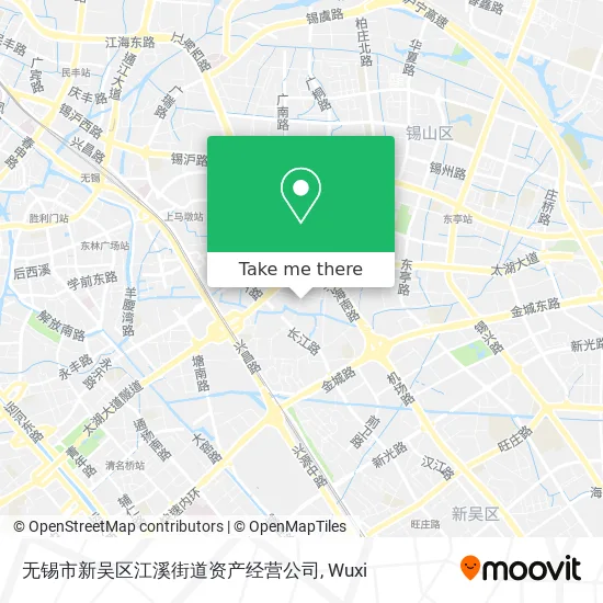 无锡市新吴区江溪街道资产经营公司 map